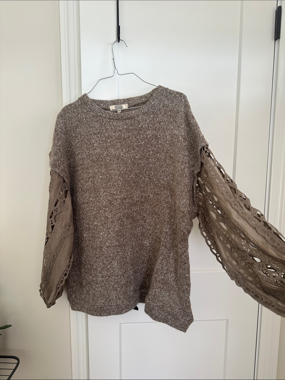 gimmicks by BKE Brown Marled Knit Sweater